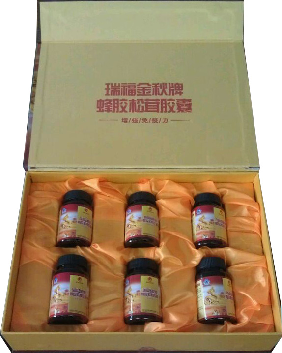 蜂胶松茸胶囊