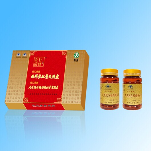 佳汇泰牌灵芝孢子蝙蝠蛾拟青霉胶囊