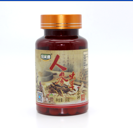 人参虫草复合压片糖果