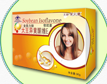 大豆异黄酮VE软胶囊盒装