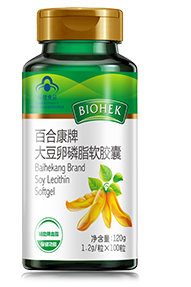 百合康牌大豆卵磷脂软胶囊