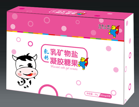 迈克小熊系列-乳矿物盐凝胶糖果