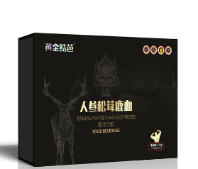 黄金酷芭牌 人参松茸鹿血固体饮料