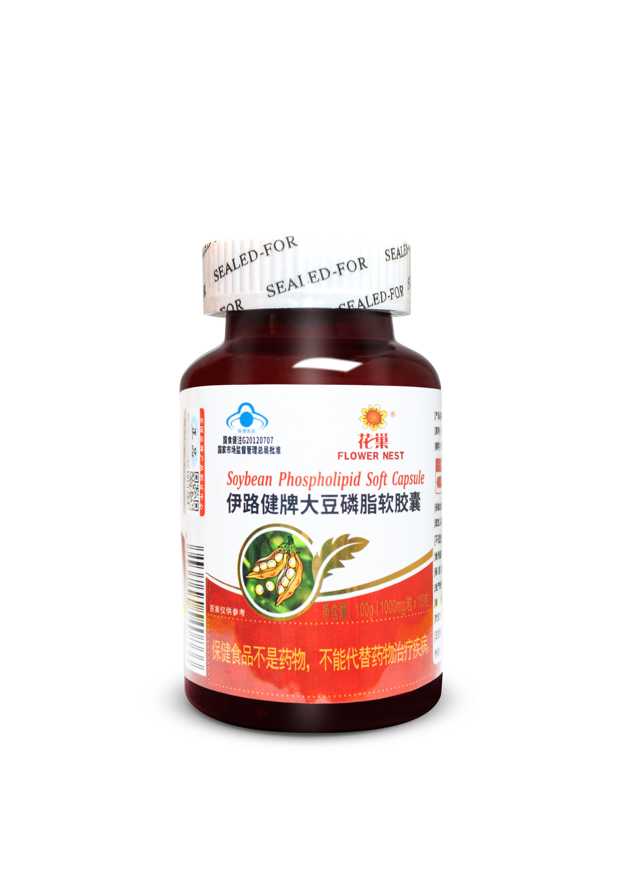 大豆磷脂胶囊（花巢）