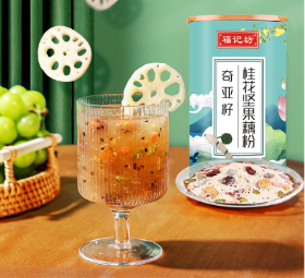 桂花坚果藕粉