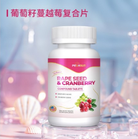 盐藻槐米亚麻籽复合片