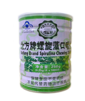 中农航天螺旋藻口嚼片