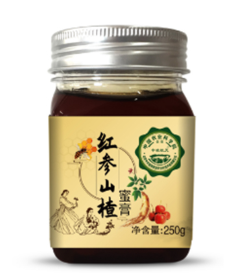 中农航天蜜膏-红参山楂蜜膏