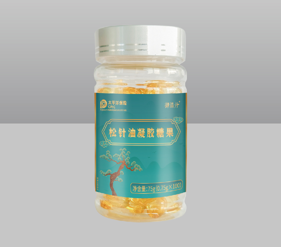 御清丹松针油凝胶糖果
