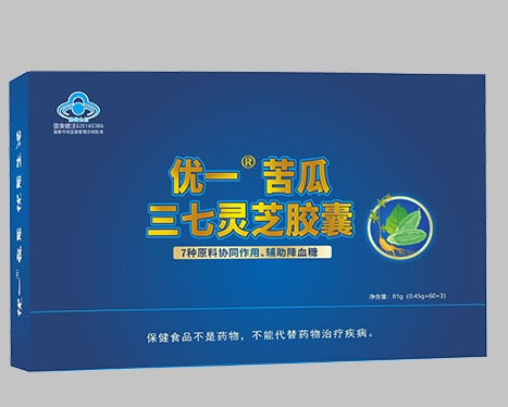 优一苦瓜三七灵芝胶囊