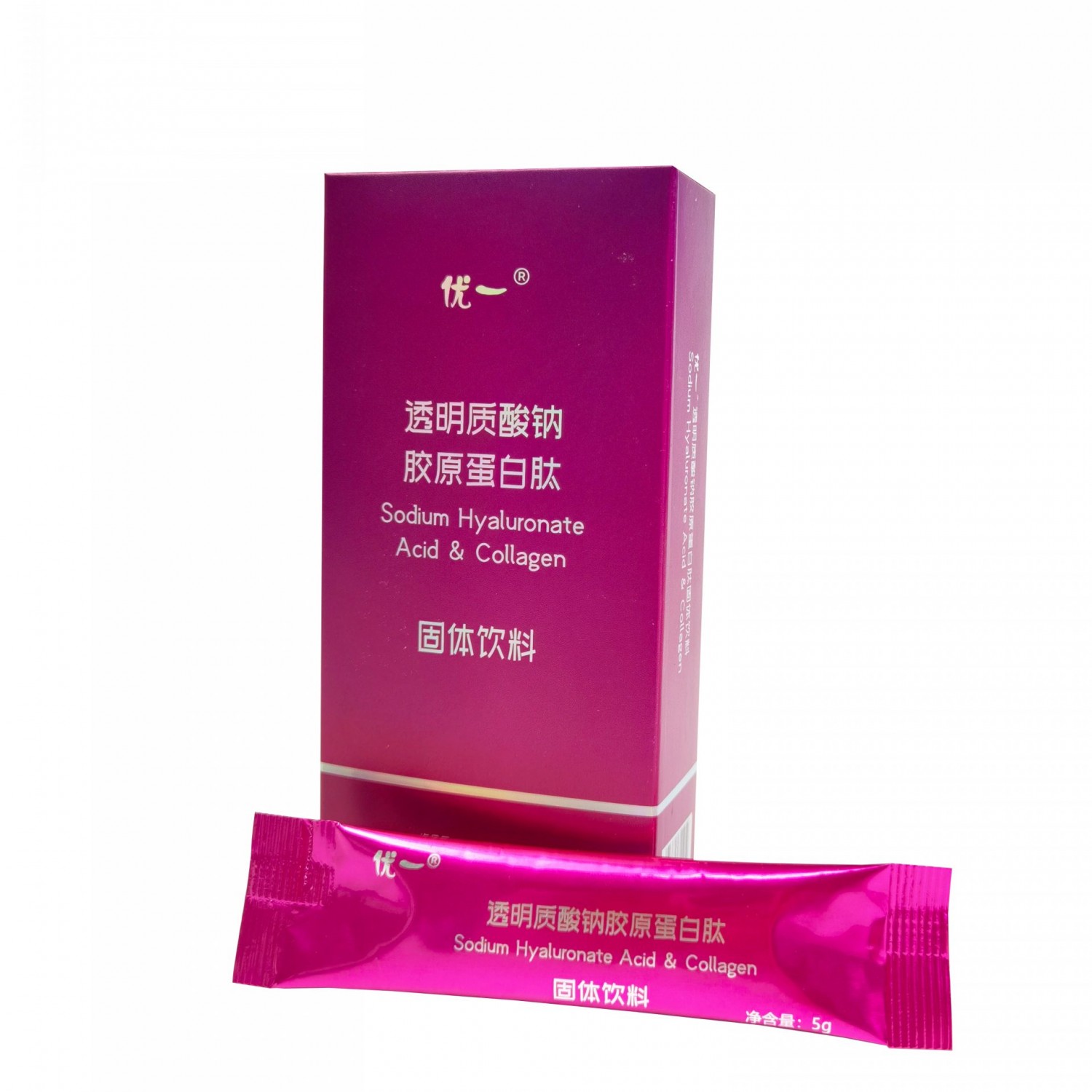 自有工厂OEM定制大包贴牌定制代工优一®透明质酸钠胶原蛋白肽