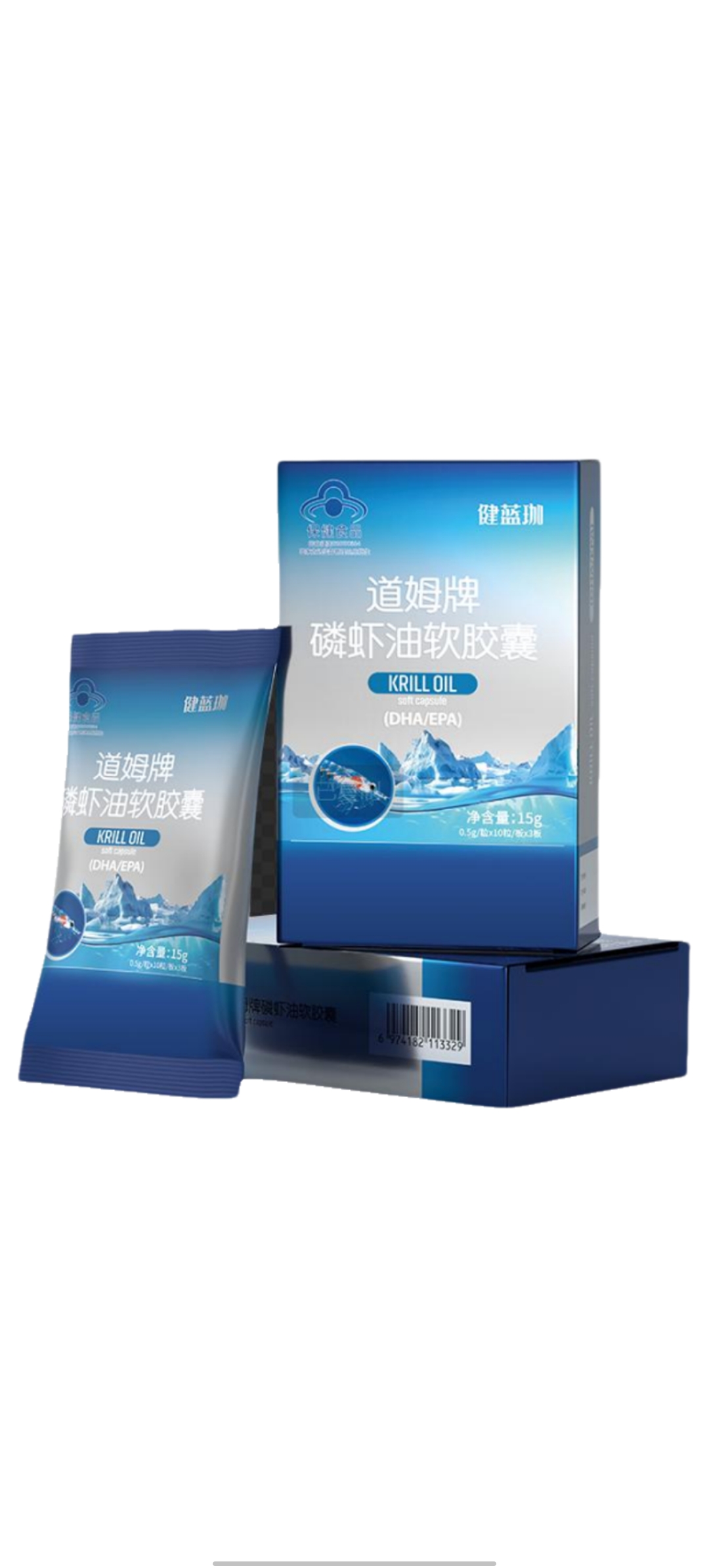 道姆牌磷虾油胶囊