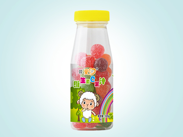 韩爱维生素营养软糖120g-维生素C果汁