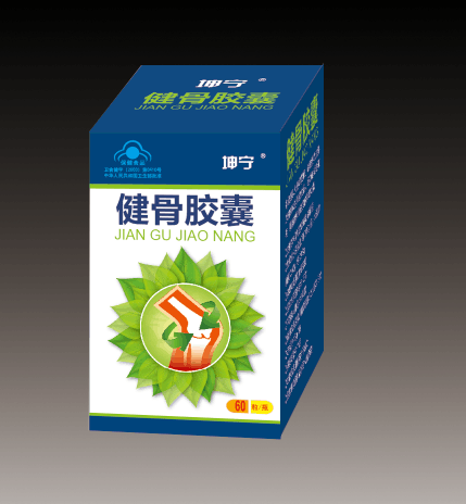 坤宁牌 健骨胶囊60粒 【产品性能】 颈椎病,肩周炎,骨质增生,腰椎病